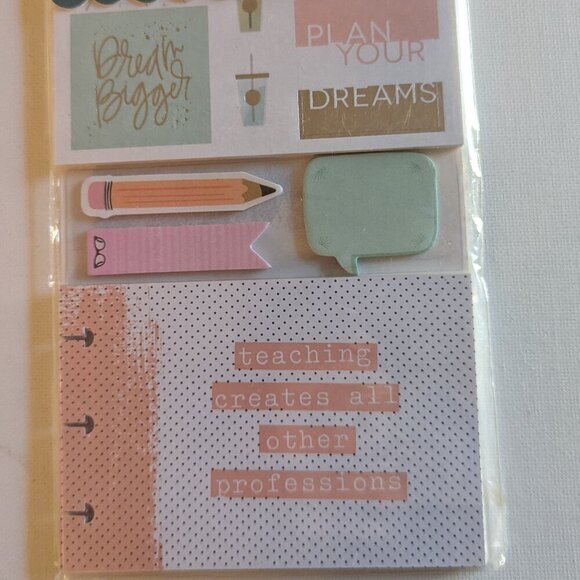 NWT Back to School Teacher 625pcs Happy Planner Sticker Multi Pack Stickers NEW - Picture 2 of 5